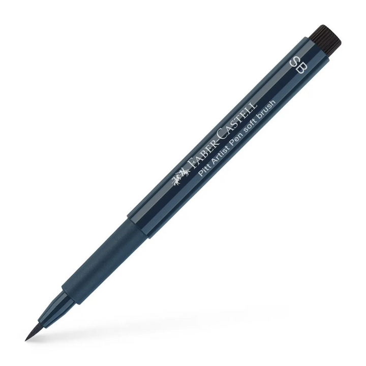 Faber-Castell Pitt Artist India Ink Pen SB 157 Dark Indigo Box Of 10 - A167857