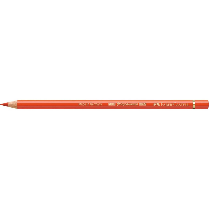 Faber-Castell Polychromos Colour Pencil 115 Dark Cadmium Orange Box Of 6 - A110115