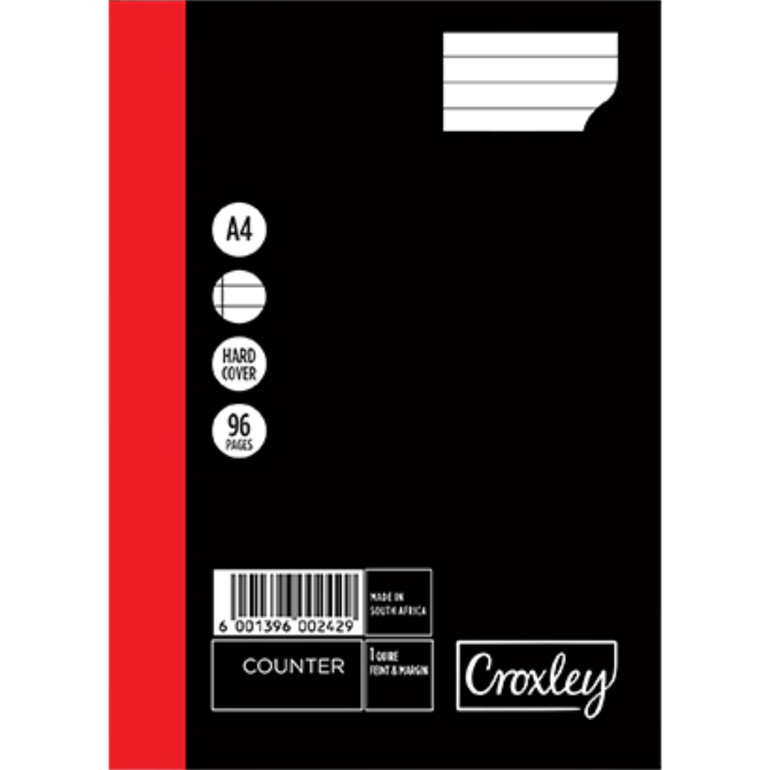 Croxley JD160 1-Q 96 Pg Ruled F&amp;M A4 Pk10 - COU160