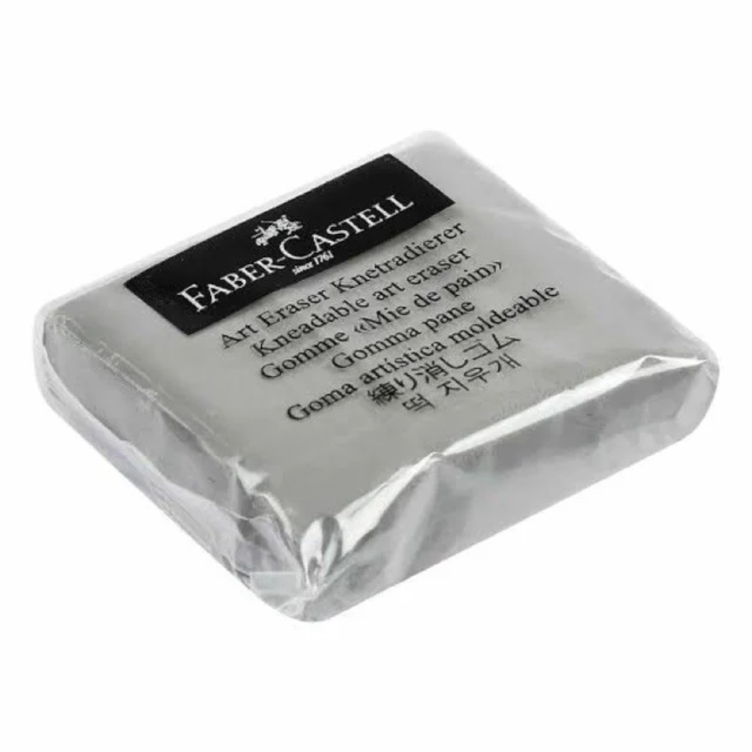 Faber-Castell Kneadable Rubber Eraser Grey Box of 18 - A702018