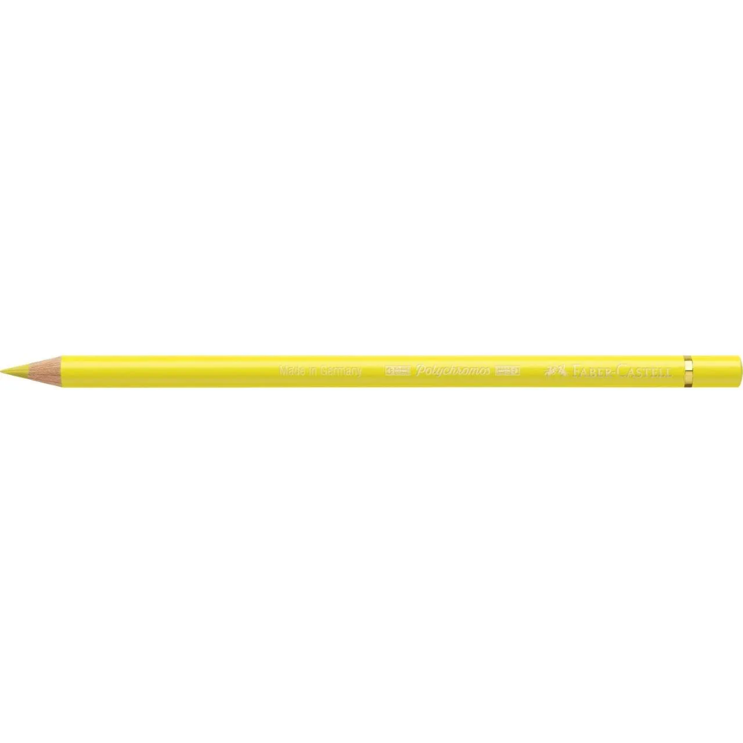 Faber-Castell Polychromos Colour Pencil 104 Light Yellow Glaze Box Of 6 - A110104