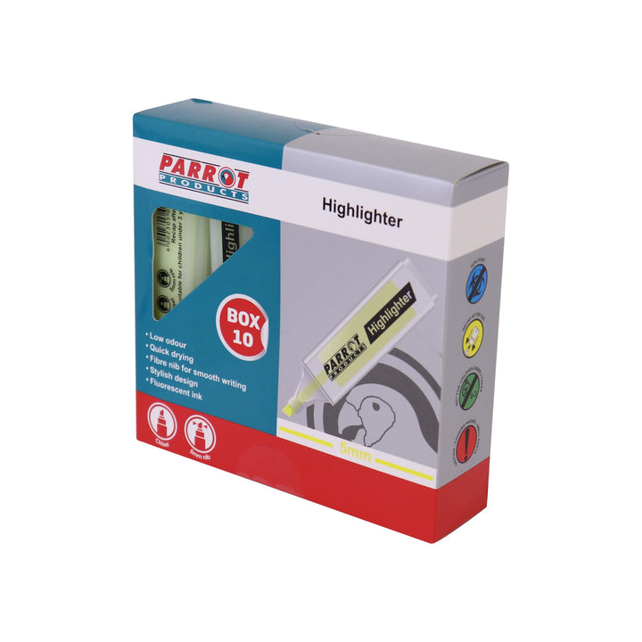 Highlighter Marker Box (10 Markers )
