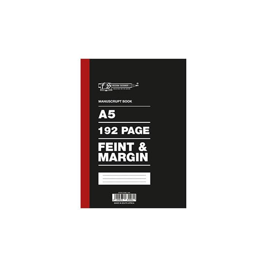 HARD COVER 192p A5 Manuscript Books F/M - 1044