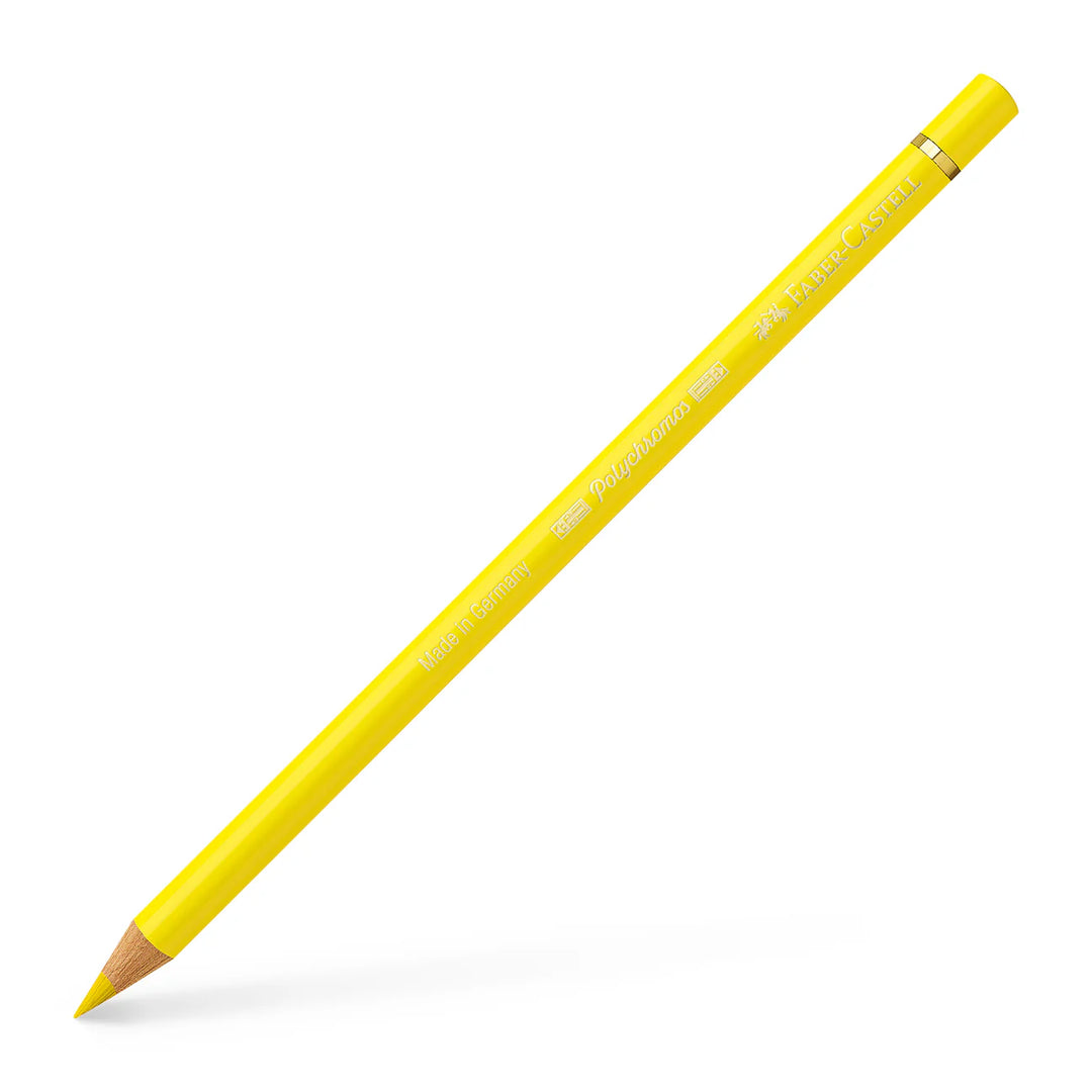 Faber-Castell Polychromos Colour Pencil 105 Light Cadmium Yellow Box Of 6 - A110105