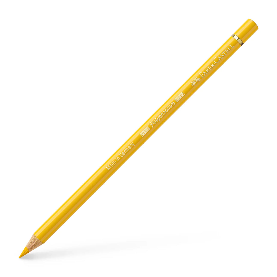 Faber-Castell Polychromos Colour Pencil 107 Cadmium Yellow Box Of 6 - A110108