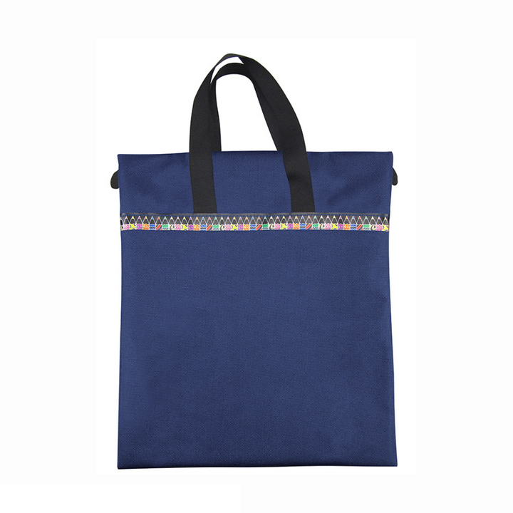Bantex Library Bag Portrait with Zip and Handles