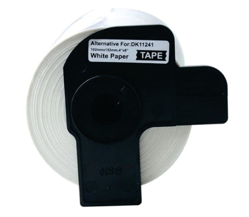 Compatible Brother DK 11241 Large Shipping Labels (102 x 152mm) - BRAZDK11241