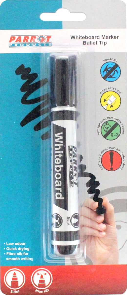 Whiteboard Marker (Bullet Tip - Carded)