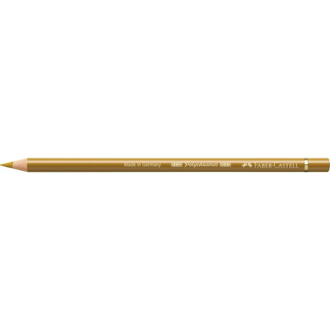 Faber-Castell Polychromos Colour Pencil 268 Green Gold Box Of 6 - A110268