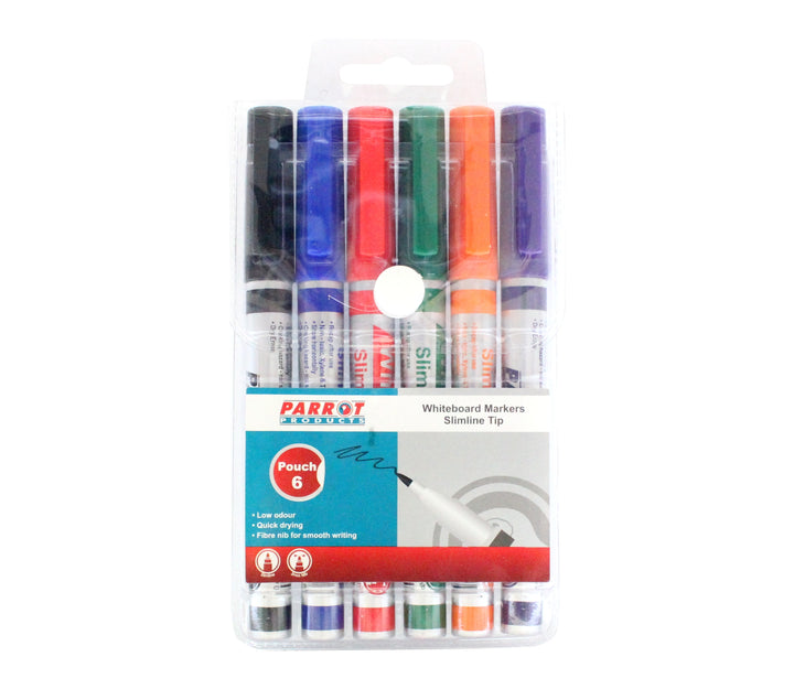 Parrot Whiteboard Marker (Slimline Tip - Pouch)