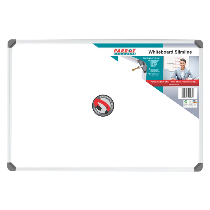 Parrot Slimline Magnetic Whiteboard