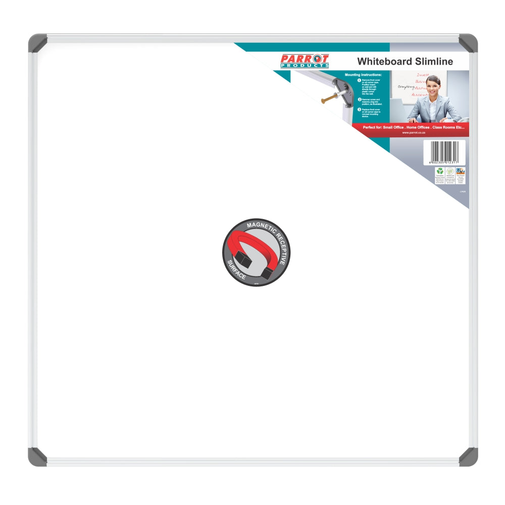 Parrot Slimline Magnetic Whiteboard