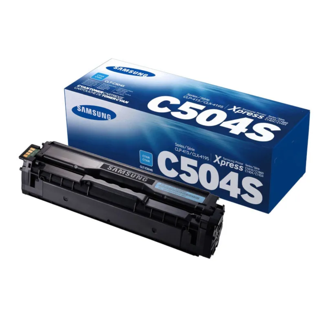 Samsung Cyan Toner Cartridge -  CLT-C504S
