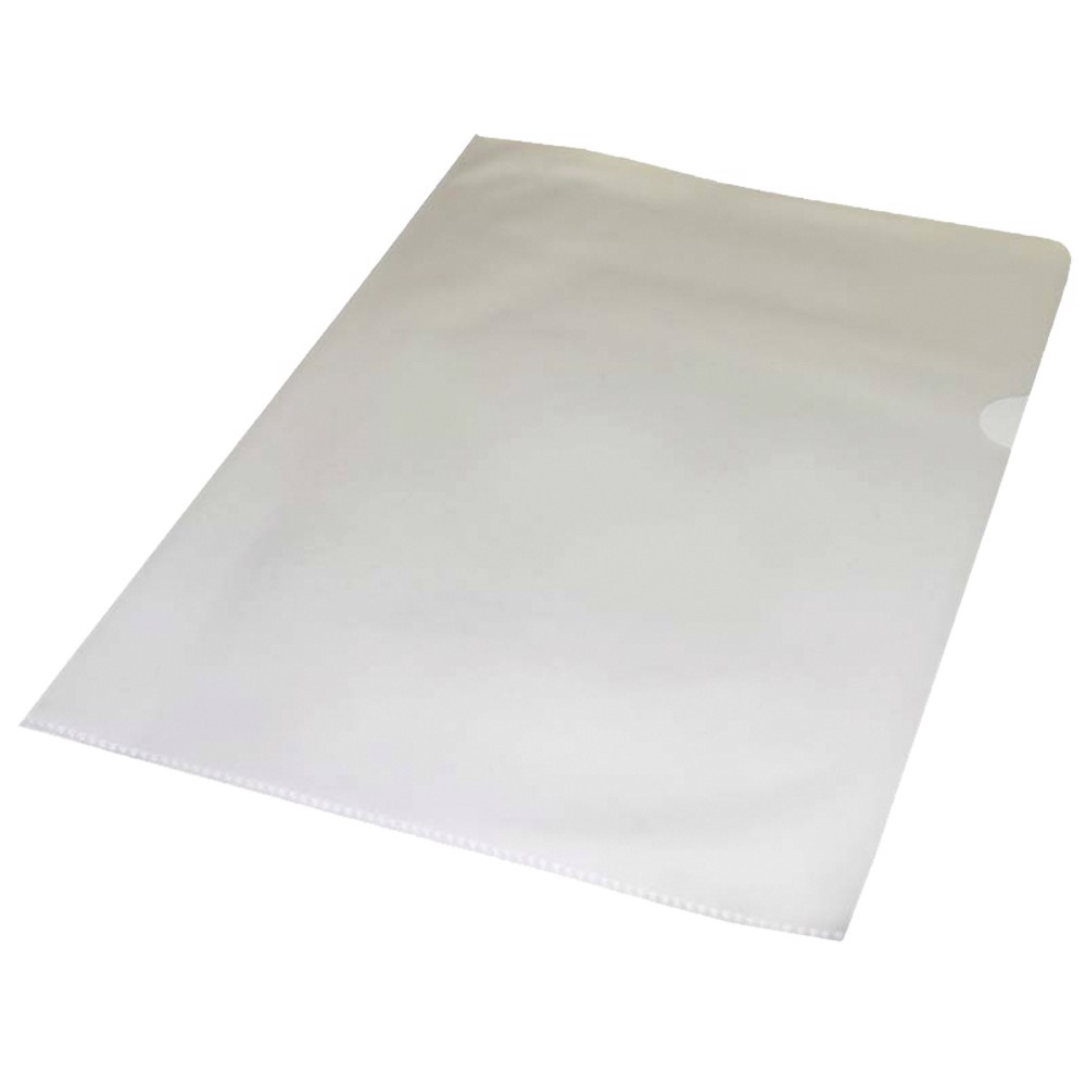 Bantex Secretarial Folder A4 Frosted PVC 140 Micron White - B220100008