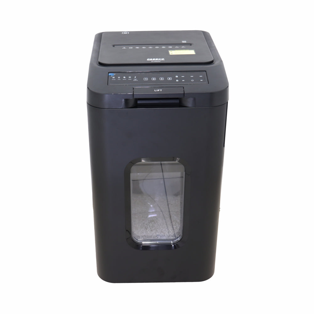 Parrot Paper Shredder 400 Sheet 4 X 12mm Mini Cross Cut Auto Feed - S1400AF