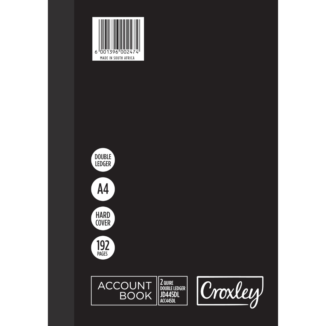 Croxley JD445 Account Book D/Ledgers PKT5 - ACC445D