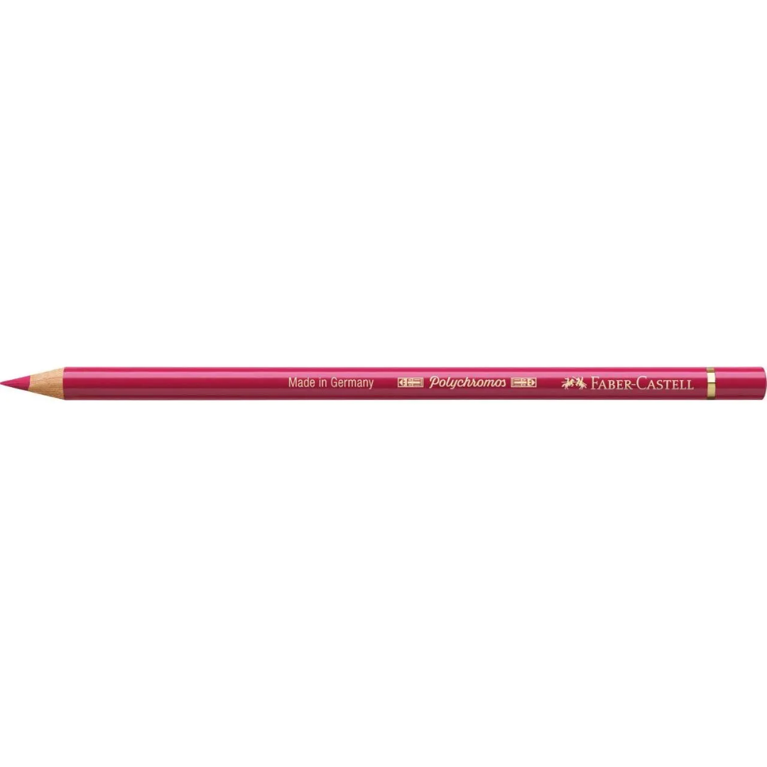 Faber-Castell Polychromos Colour Pencil 127 Pink Carmine Box Of 6 - A110127