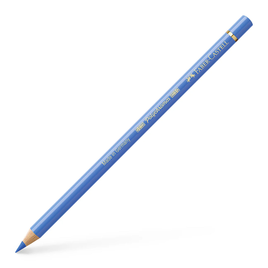 Faber-Castell Polychromos Colour Pencil 140 Light Ultramarine Box Of 6 - A110140