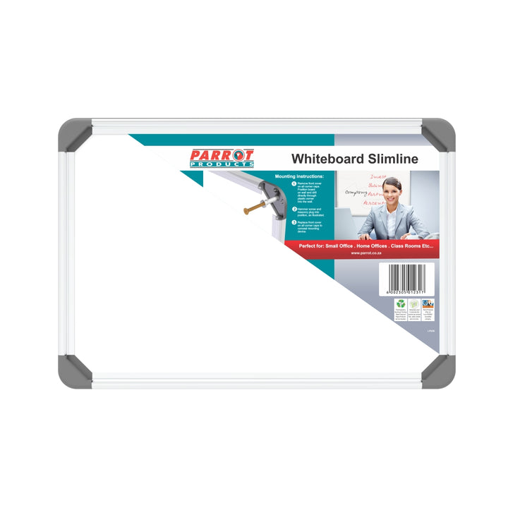 Parrot Slimline Non-Magnetic Whiteboard