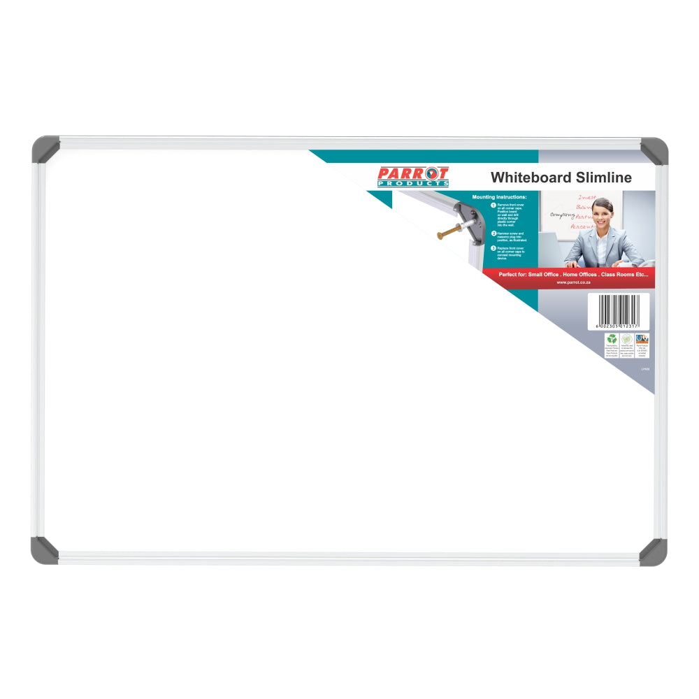 Parrot Slimline Non-Magnetic Whiteboard