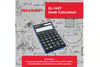 Sharp electronic calculator -EL 145 T - BL