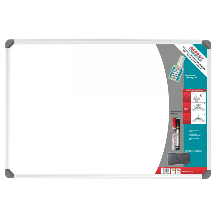 WHITEBOARD SLIMLINE NON MAGNETIC RETAIL