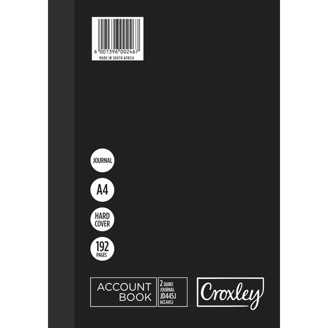 Croxley JD445 Account Book Journal PKT5 - ACC445J