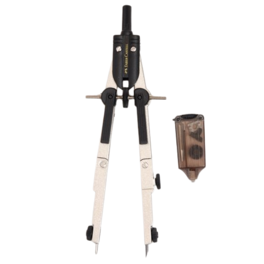 Faber-Castell Quick Set Bow Compass Max With Spares Box (Max. Dia 390mm) - A174878