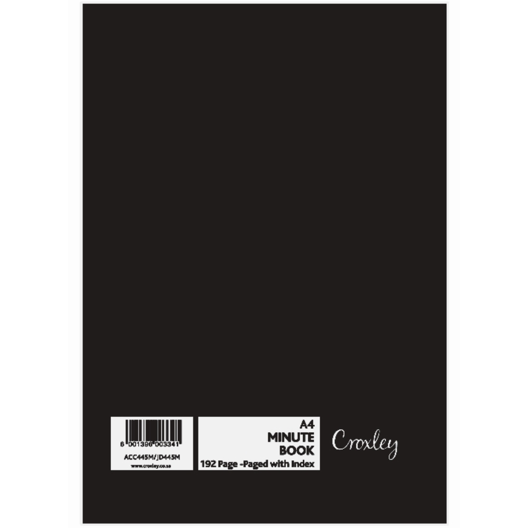 Croxley JD445 Account Book Minute PKT5 - ACC445M
