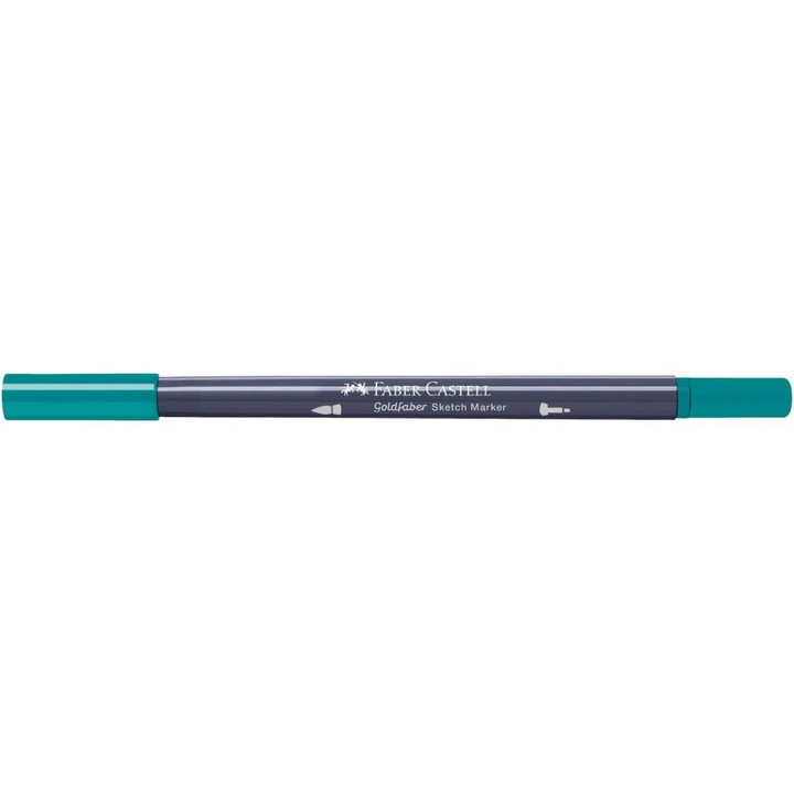 Faber-Castell Goldfaber 313 Dark Cobalt Green Sketch Marker - A164751