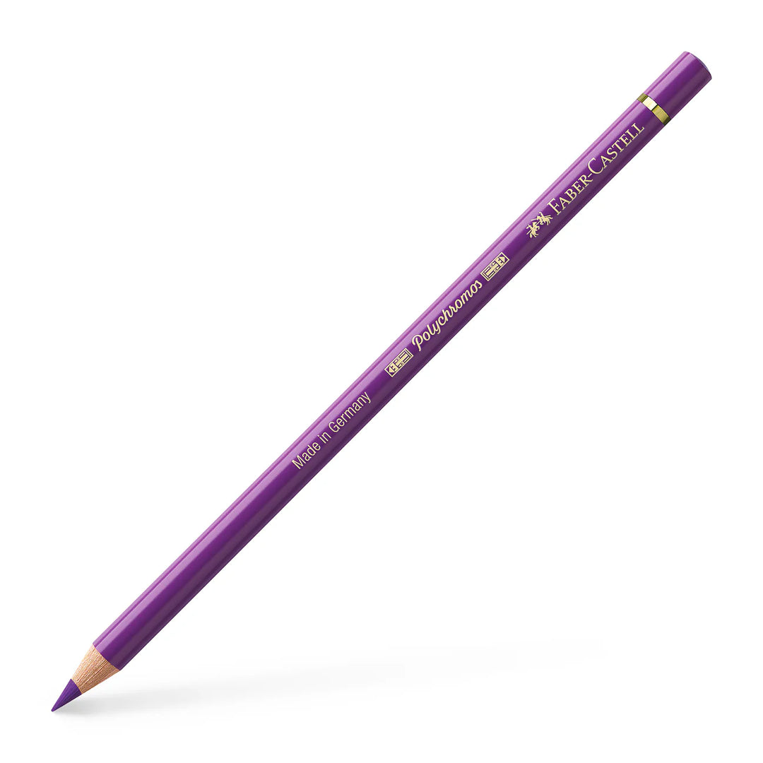 Faber-Castell Polychromos Colour Pencil 160 Manganese Violet Box Of 6 - A110160