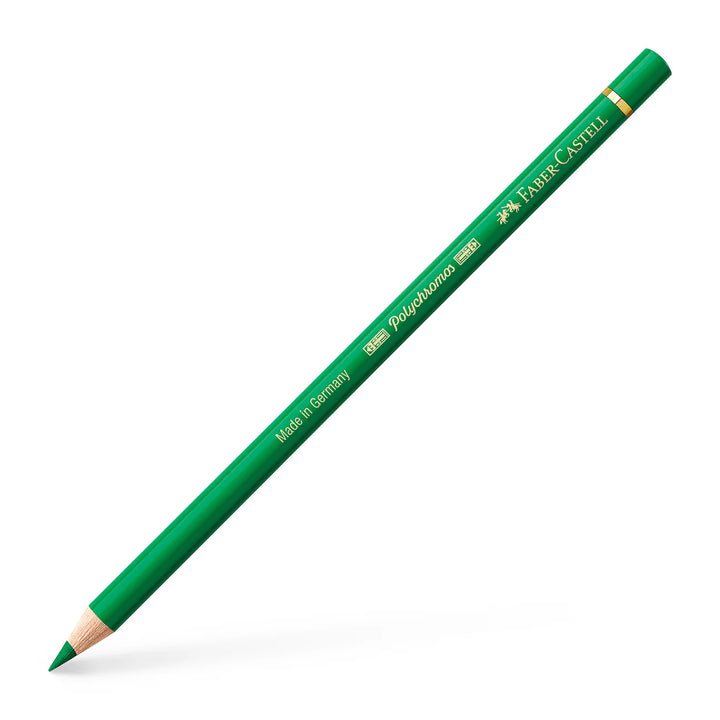 Faber-Castell Polychromos Colour Pencil 163 Emerald Green Box Of 6 - A110163