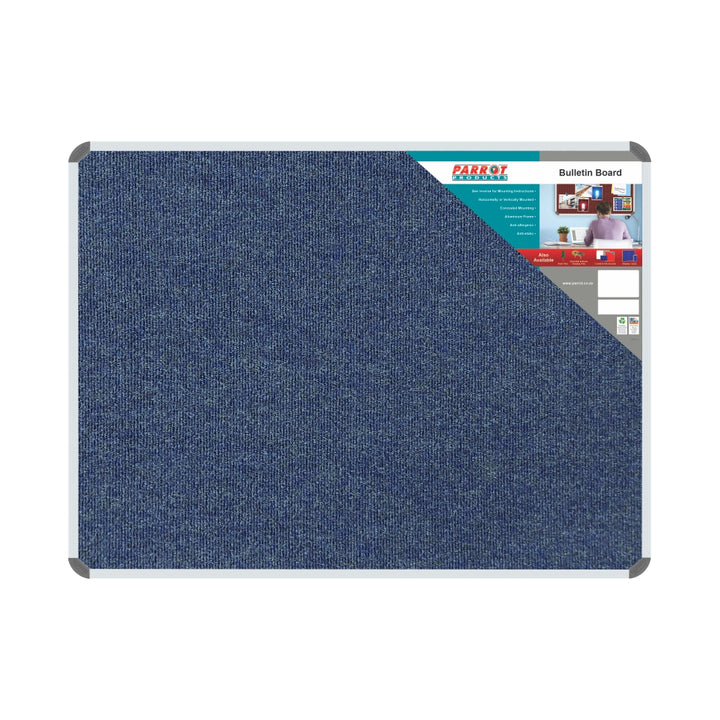 Parrot Bulletin Board Ribbed Aluminium Frame (1200x900mm)