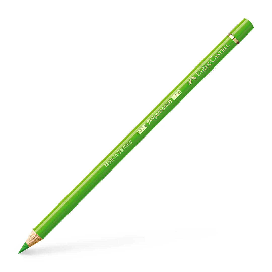 Faber-Castell Polychromos Colour Pencil 166 Grass Green Box Of 6 - A110166