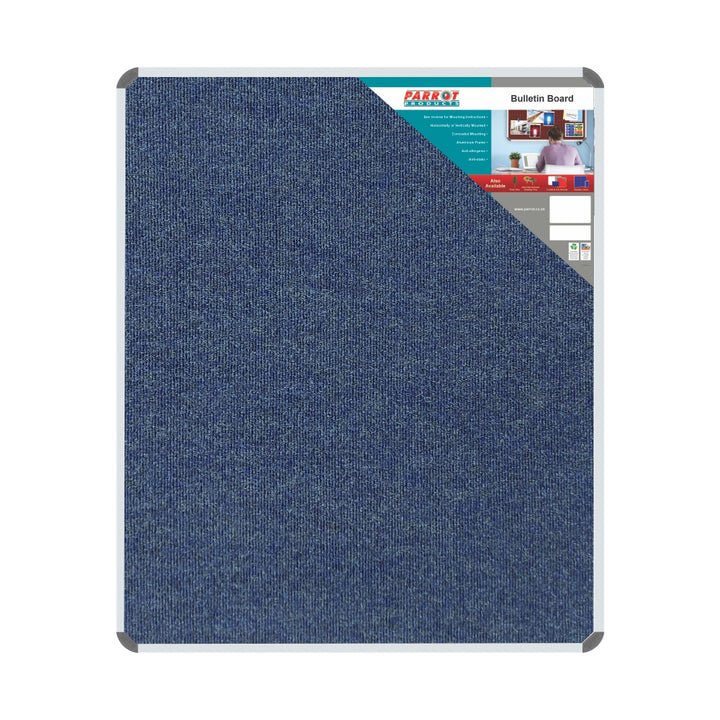 Parrot Bulletin Board Ribbed Aluminium Frame (1200x1000mm)