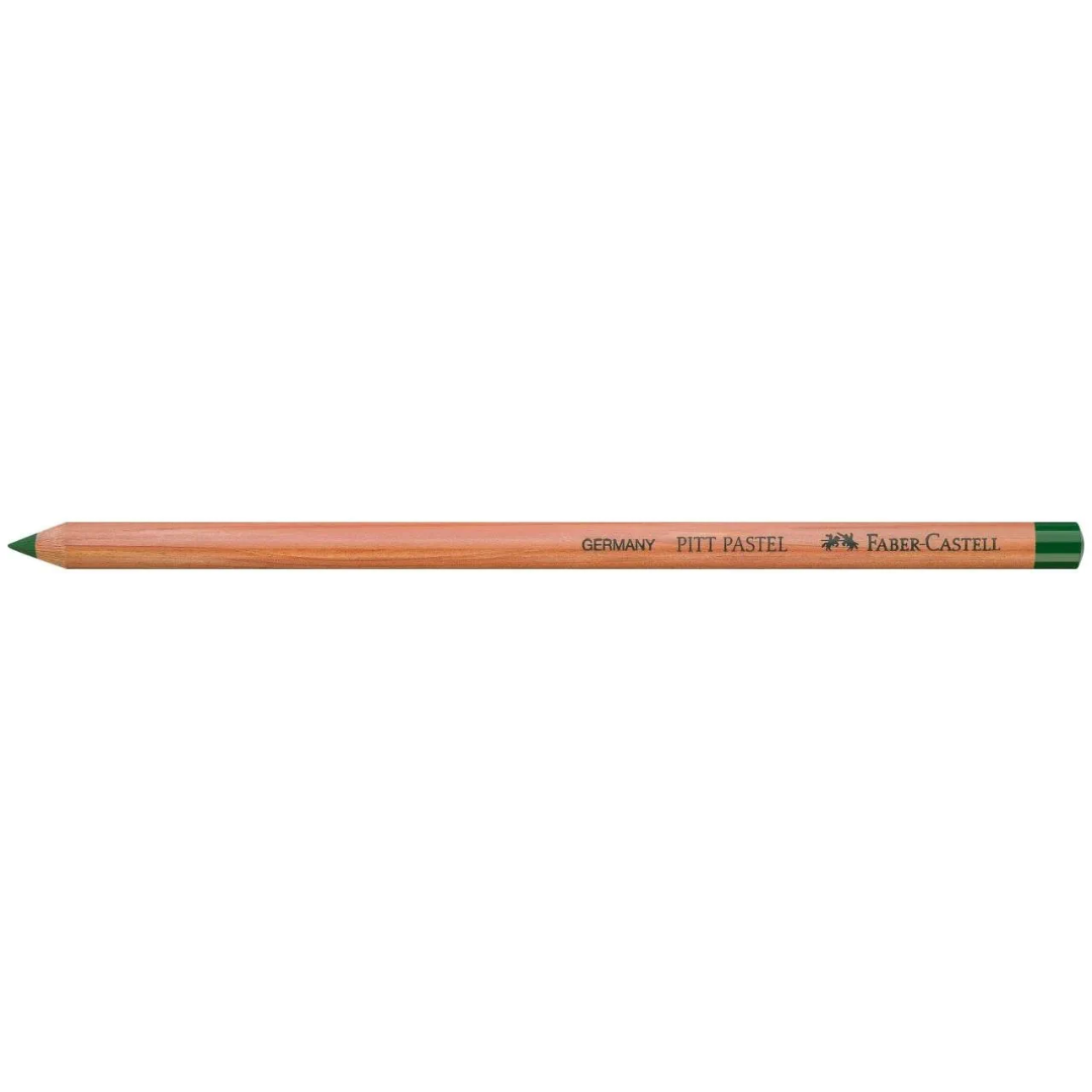 Faber-Castell Pitt Pastel Pencil 167 Permanent Green Olive Box Of 6 - A112267