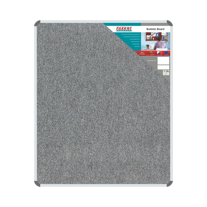 Parrot Bulletin Board Ribbed Aluminium Frame (1200x1000mm)