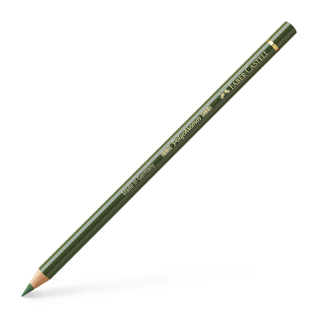 Faber-Castell Polychromos Colour Pencil 174 Chromium Green Opaque Box Of 6 - A110174