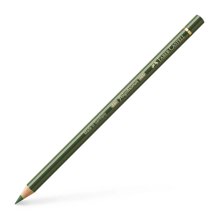 Faber-Castell Polychromos Colour Pencil 174 Chromium Green Opaque Box Of 6 - A110174