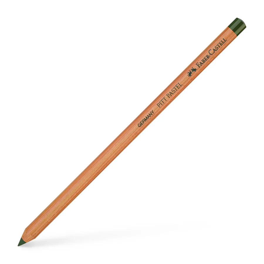Faber-Castell Pitt Pastel Pencil 174 Chromium Green Opaque Box Of 6 - A112274