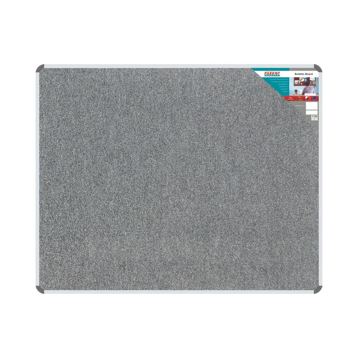 Parrot Bulletin Board Ribbed Aluminium Frame (1500x1200mm)