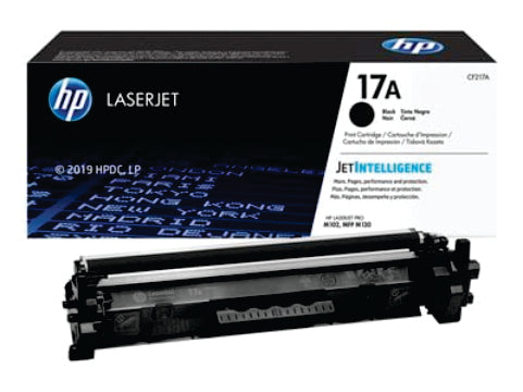 HP 17A Black LaserJet Toner Cartridge - HPCF217A
