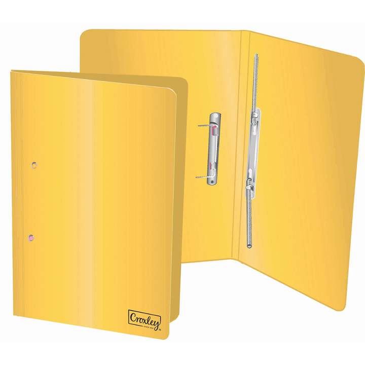 Croxley JD1110 Acc File Foolscap Light colour Each pack 20