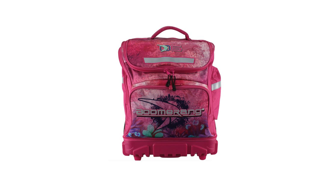 Boomerang Rolling Backpack  - Pink - 1814