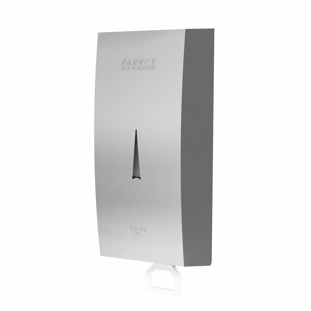 Parrot Janitorial Stainless Steel Wall Mounted Manual Sanitizer Dispenser 1000ml -  JA0503MS