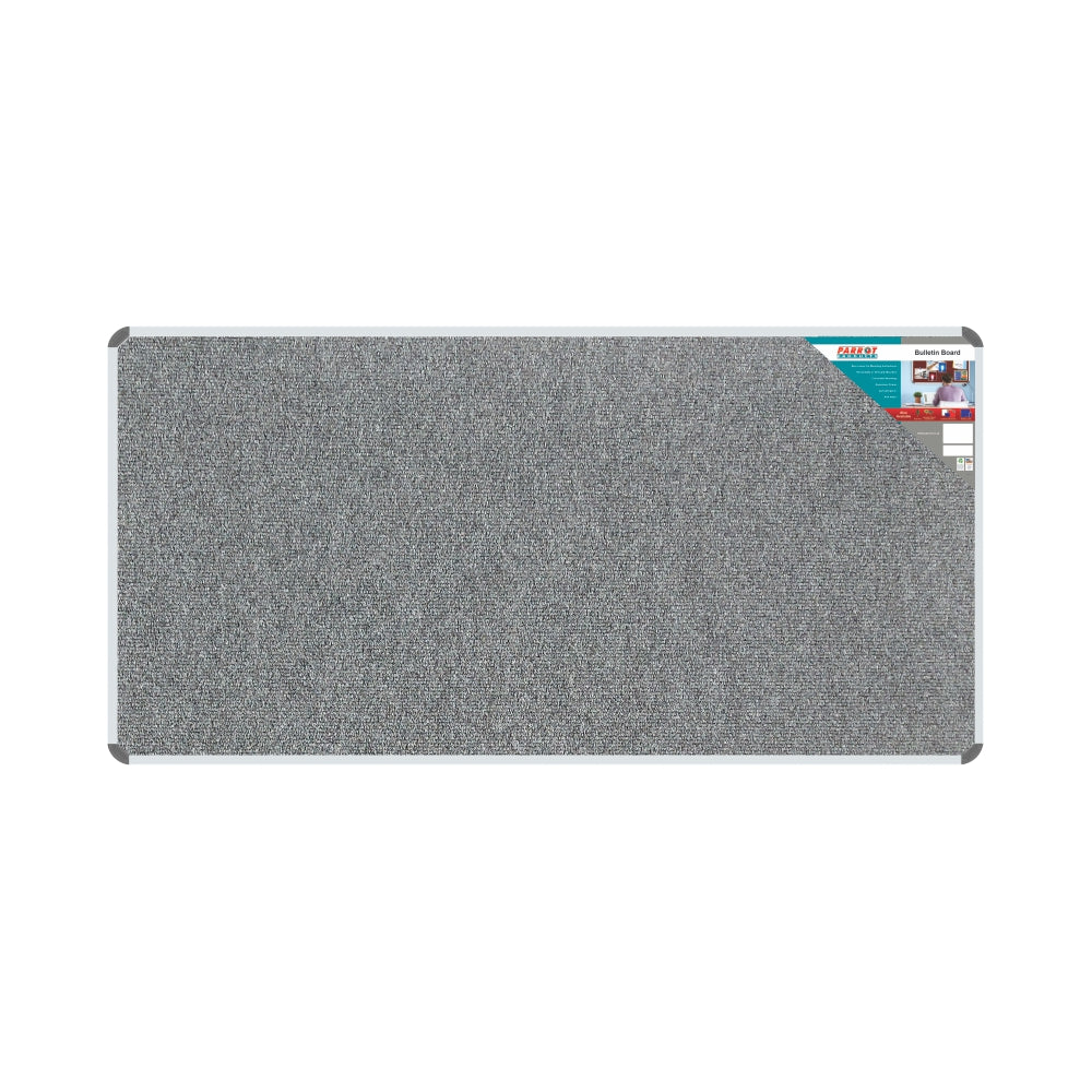Parrot Bulletin Board Ribbed Aluminium Frame (1800x900mm)