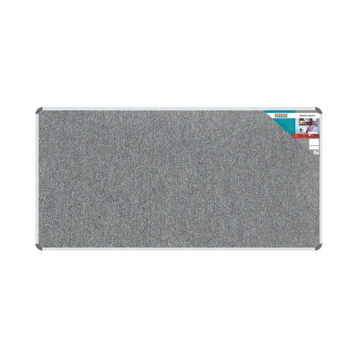 Parrot Bulletin Board Ribbed Aluminium Frame (1800x900mm)