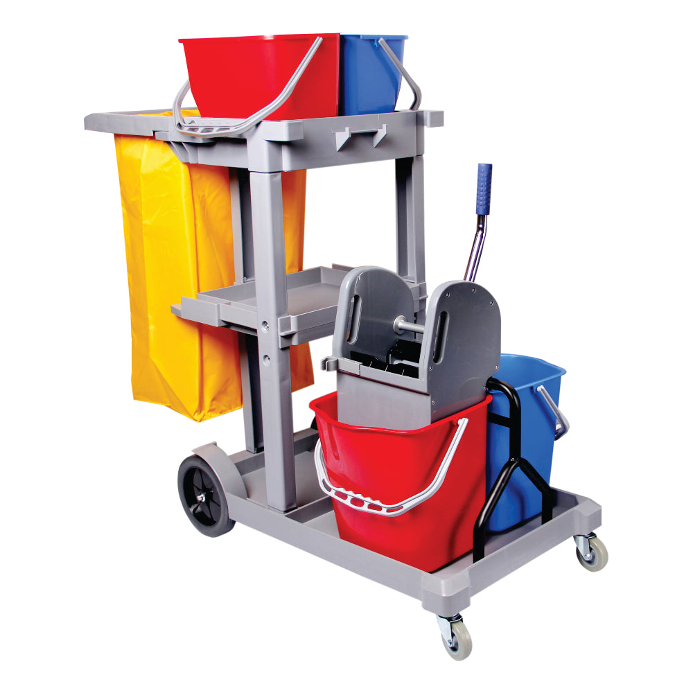 Parrot Janitorial Multipurpose Service Trolley - JA0703