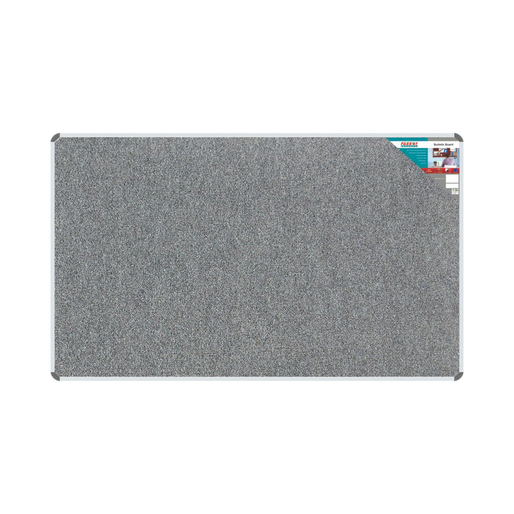 Parrot Bulletin Board Ribbed Aluminium Frame (2000x1200mm)