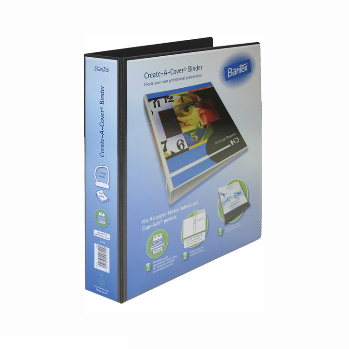 Bantex A4 Presentation Binder PVC 40mm - 2 Ring